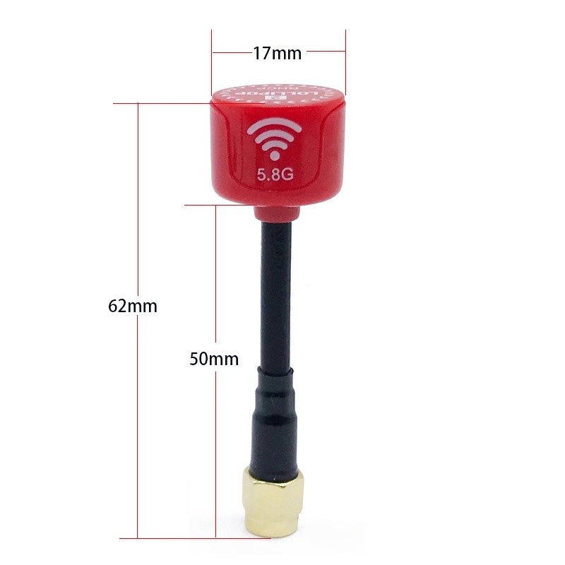 5.8GHz FPV Antenna RHCP 60mm L - đánh giá và giá Drone Racing Antenna