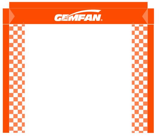 Gemfan152*152CM 5X5FT FPV Race - đánh giá và giá Drone Racing Flag