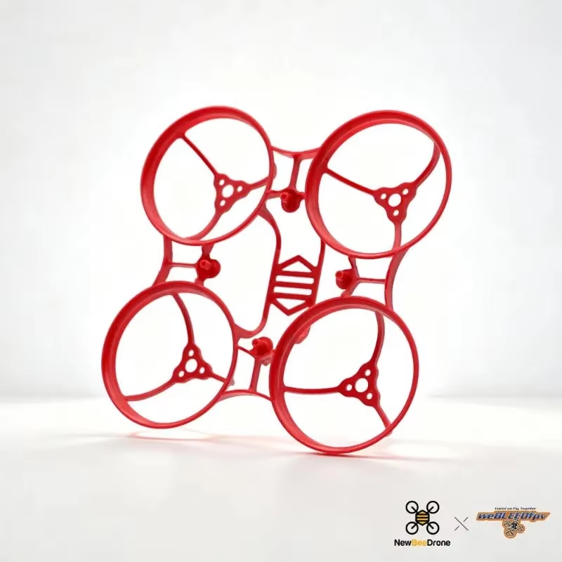 NewBeeDrone X WeBLEEDfpv Cockr - đánh giá và giá Drone Racing Flag